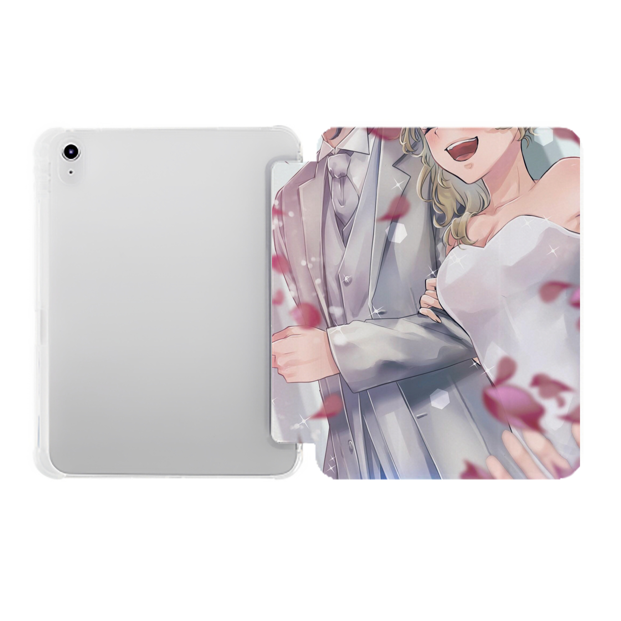 （画像用） 東京リベンジャーズ Tokyo Revengers IPad ケース ペン収納付き 三つ折りスタンド PUレザー×シリコン 対応機種9.5/10.5/10.9インチ